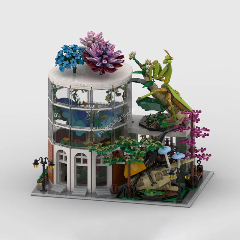 3481 шт. модульный ботанический музей MOC-21342 коллекция насекомых модель архитектура строительный блок детская сборка кирпичи игрушки подарок
3481 шт. модульный ботанический музей MOC-21342 коллекция насекомых модель архитектура строительный блок детская сборка кирпичи игрушки подарок