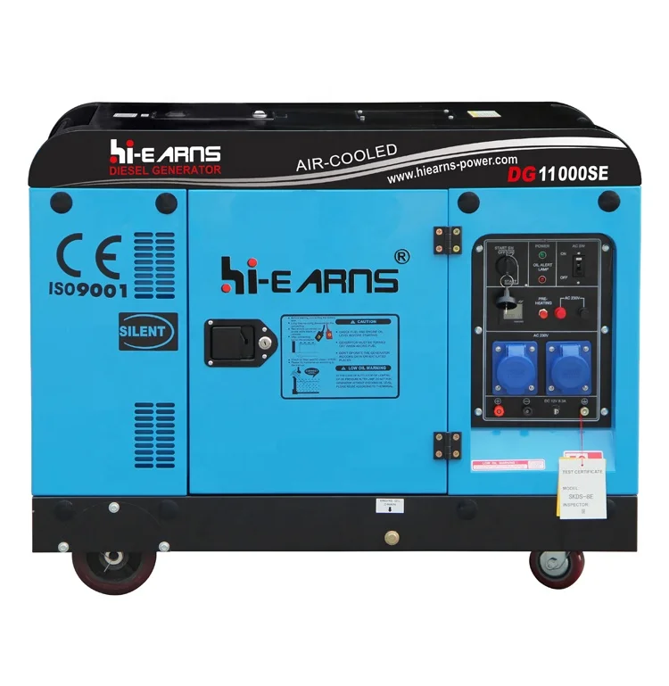 Chinese Hot Brand 8KW Air Cooled Silent Type Diesel Generator
Chinese Hot Brand 8KW Air Cooled Silent Type Diesel Generator