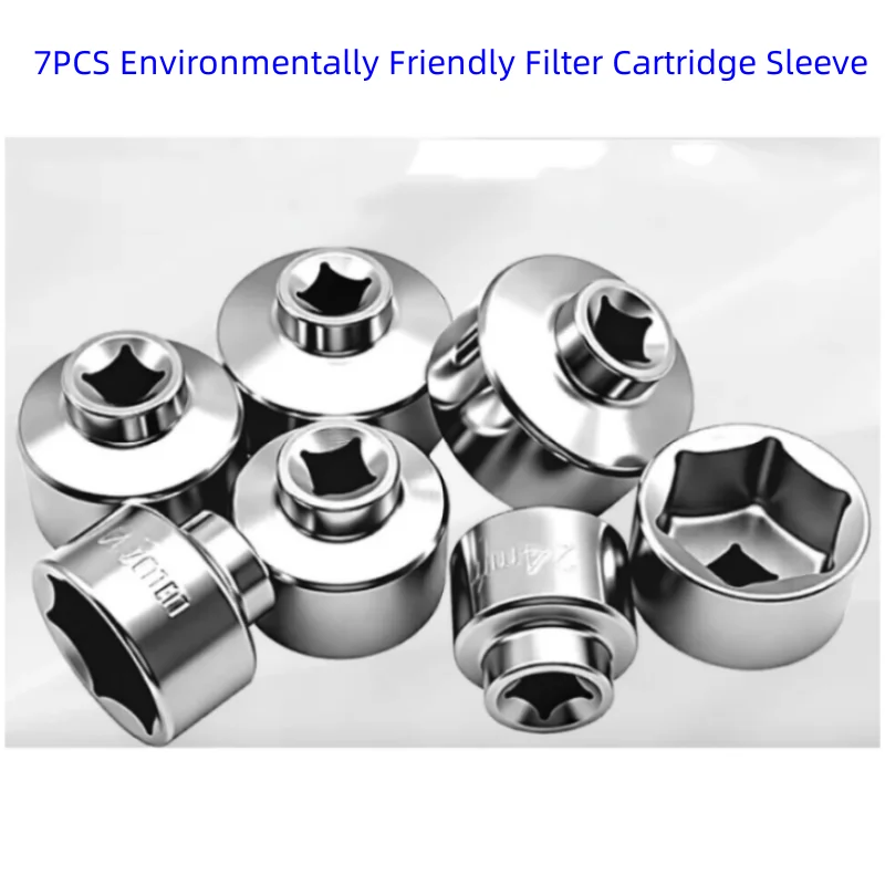 7PCS Oil filter Socket Wrench Set 24mm To 38mm For Mercedes-Benz BMW VW Audi Boston and More
7PCS Oil filter Socket Wrench Set 24mm To 38mm For Mercedes-Benz BMW VW Audi Boston and More