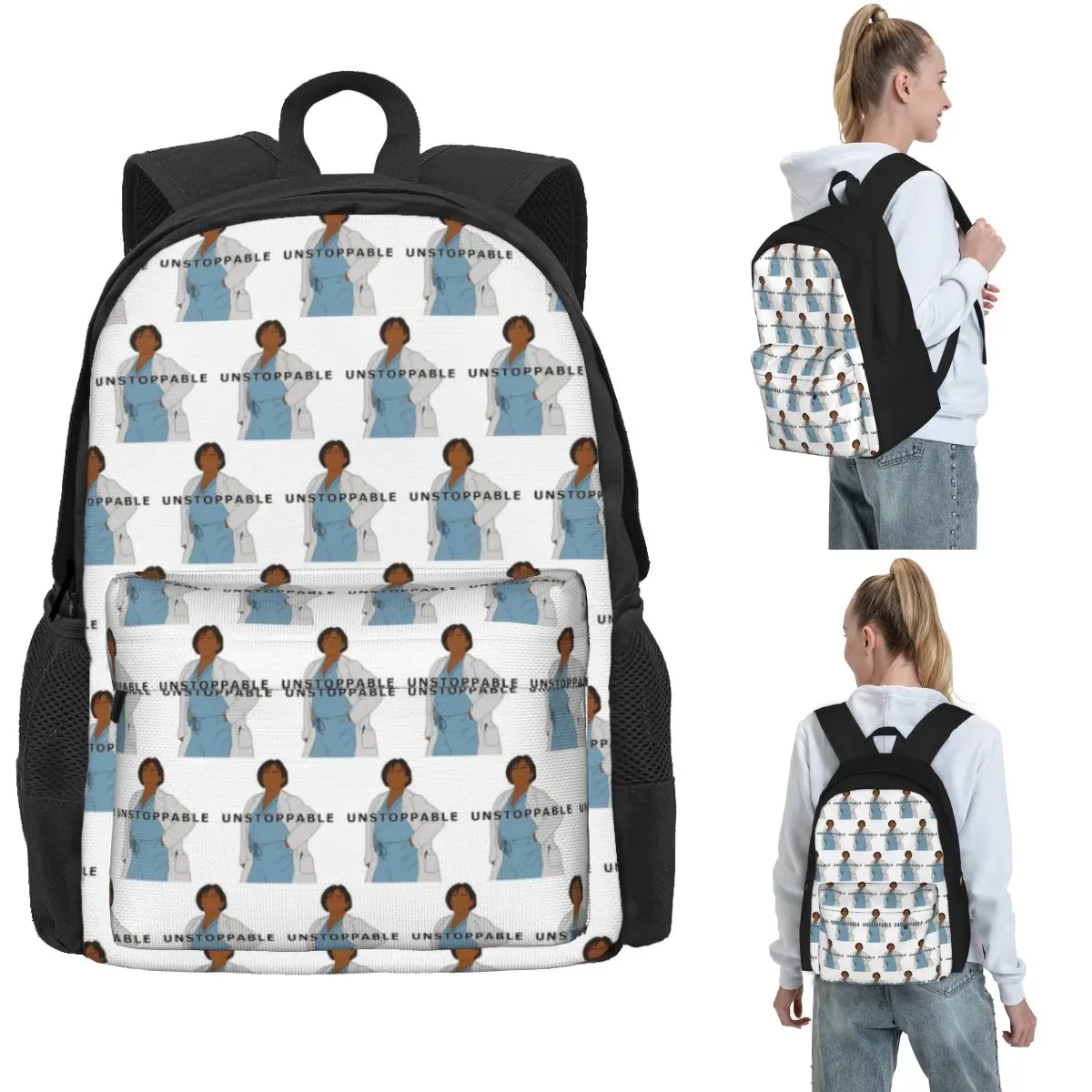 Bailey Grey's Quote Surgeon Backpack Hot Sale Daypack Large Capacity Boys Girls BookBag School Bag Shoulder Bags for Men Women
Bailey Grey's Quote Surgeon Backpack Hot Sale Daypack Large Capacity Boys Girls BookBag School Bag Shoulder Bags for Men Women