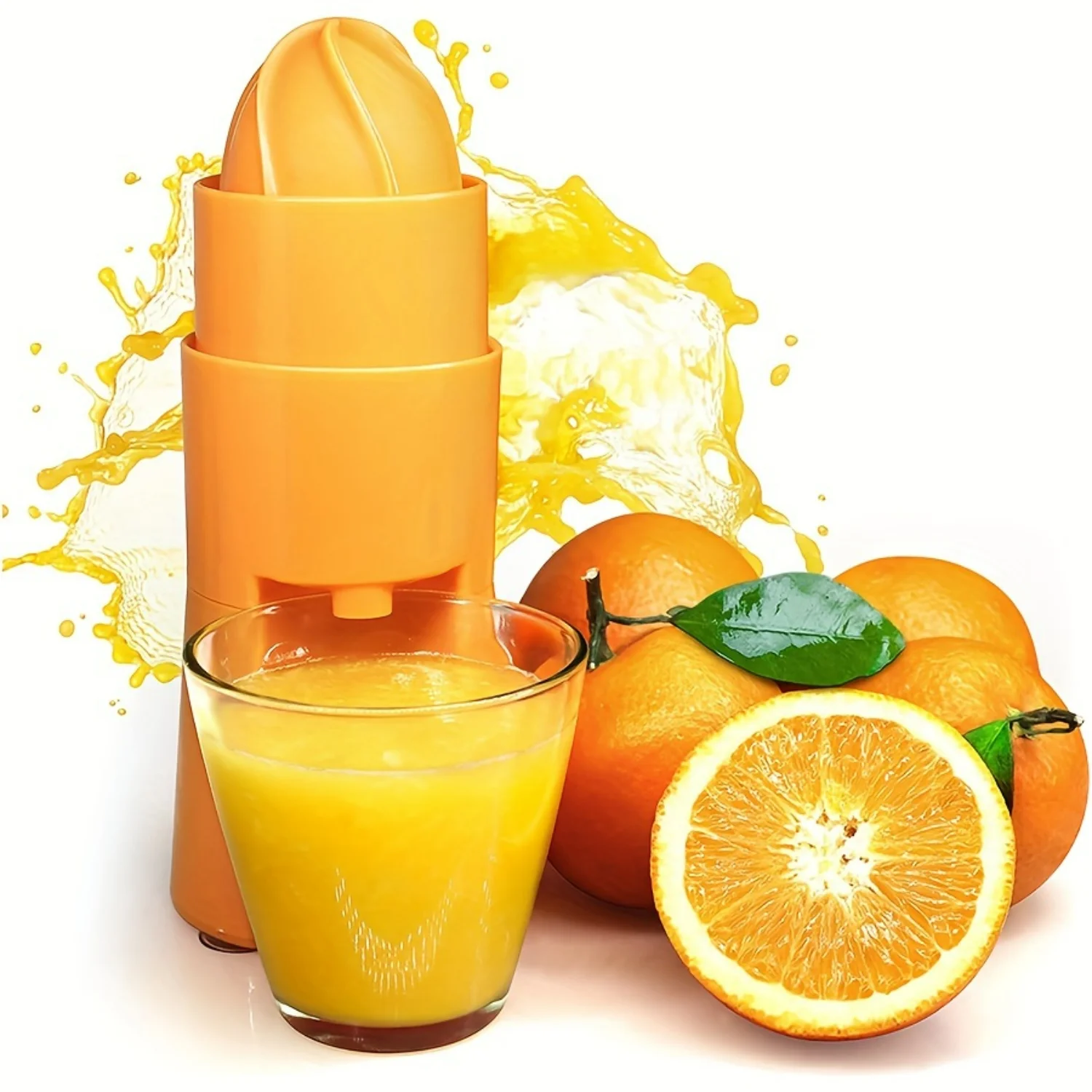 Portable Easy-Clean Citrus Juicer - Thickened Plastic Hand Press for Fresh Orange & Lemon Juice, Non-Slip Suction Base, No Elect
Portable Easy-Clean Citrus Juicer - Thickened Plastic Hand Press for Fresh Orange & Lemon Juice, Non-Slip Suction Base, No Elect