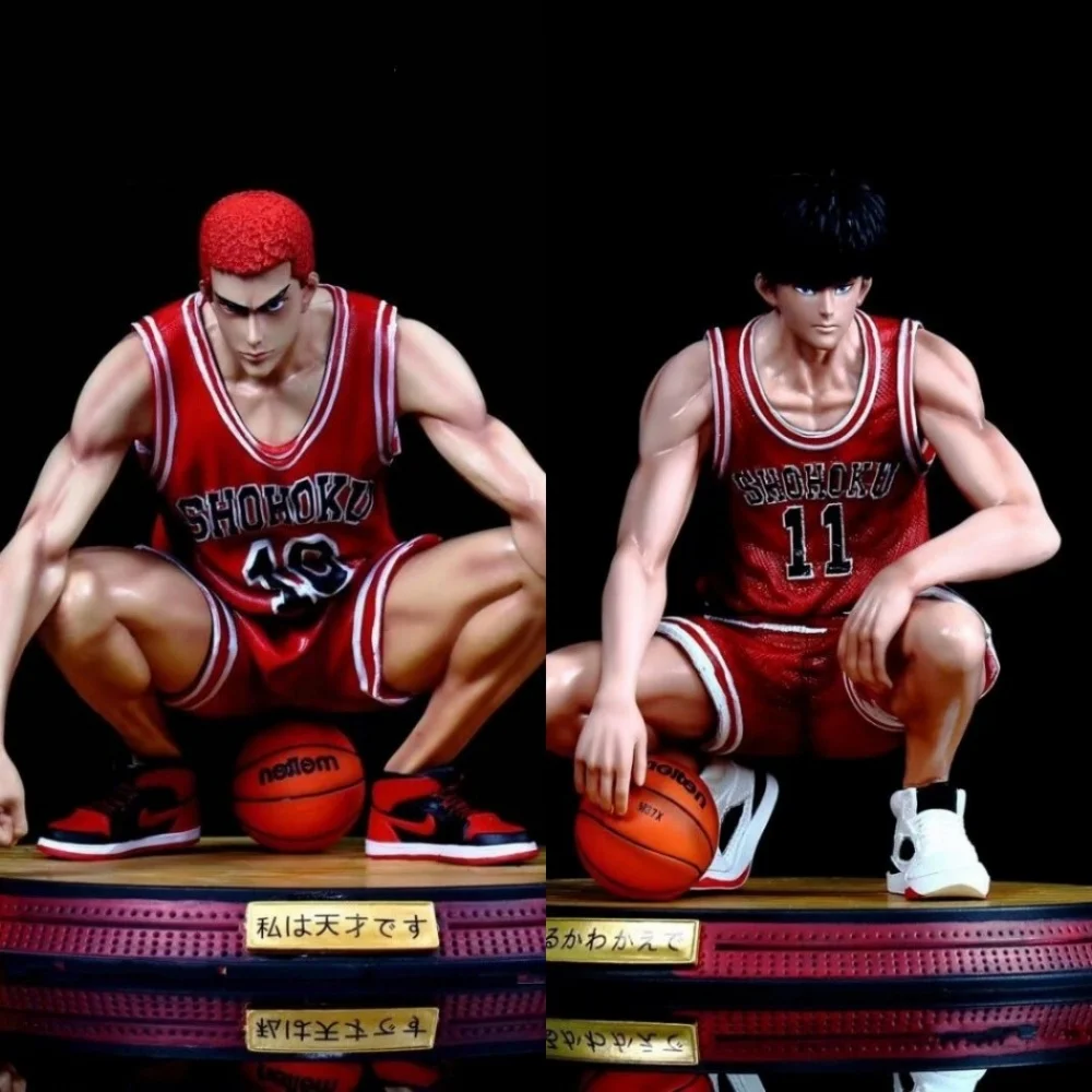 Anime Slam Dunk Kaede Rukawa Hanamichi Sakuragi Squatting Position PVC Action Figure Collectible Model Doll Toy 19-22CM
Anime Slam Dunk Kaede Rukawa Hanamichi Sakuragi Squatting Position PVC Action Figure Collectible Model Doll Toy 19-22CM