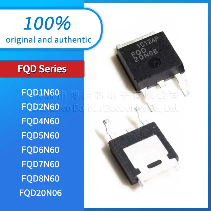 5 pieces/batch original genuine FQD20N06 FQD8N60 FQD7N60 FQD6N60 FQD5N60 FQD4N60 FQD2N60 FQD1N60
5 pieces/batch original genuine FQD20N06 FQD8N60 FQD7N60 FQD6N60 FQD5N60 FQD4N60 FQD2N60 FQD1N60