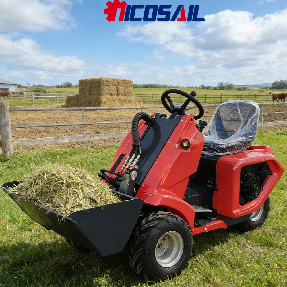 3-Wheel Compact Skid Steer Loader for Farm Garden Narrow Space Maneuver Soil Transport Light Duty
3-Wheel Compact Skid Steer Loader for Farm Garden Narrow Space Maneuver Soil Transport Light Duty