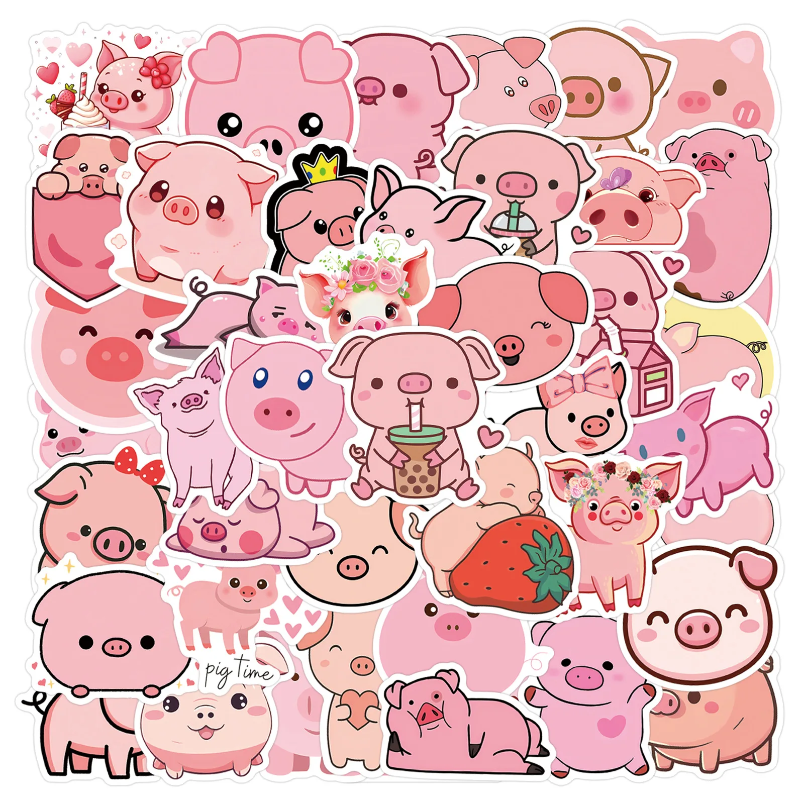 10/30/55PCS Cute Pink Pigs Cartoon Graffiti Sticker Funny Animal Decal Notebook Phone Guitar Helmet Waterproof Sticker Kid Toys
10/30/55PCS Cute Pink Pigs Cartoon Graffiti Sticker Funny Animal Decal Notebook Phone Guitar Helmet Waterproof Sticker Kid Toys