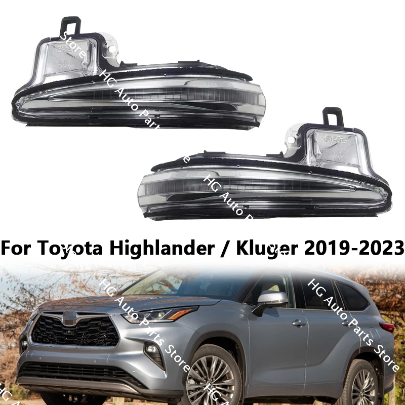 For Toyota Highlander / Kluger 2019-2023 Left Right Rearview Mirror Repeater Lamp LED Side Mir
For Toyota Highlander / Kluger 2019-2023 Left Right Rearview Mirror Repeater Lamp LED Side Mir