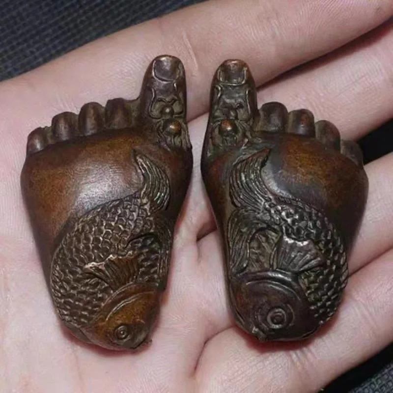A Pair Solid Ornaments with Fish-Shaped Paperweights Desktop Decorations Living Room Decoration
A Pair Solid Ornaments with Fish-Shaped Paperweights Desktop Decorations Living Room Decoration