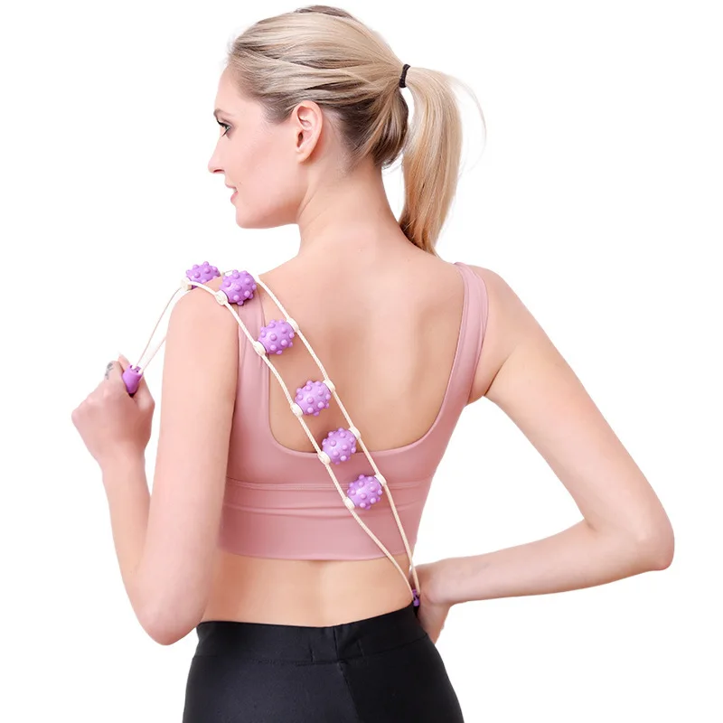 Pull Back Massager Manual Roller Multi-function Leg Massager Solid Neck Shoulder Waist Massager Home Portable And Comfortable
Pull Back Massager Manual Roller Multi-function Leg Massager Solid Neck Shoulder Waist Massager Home Portable And Comfortable