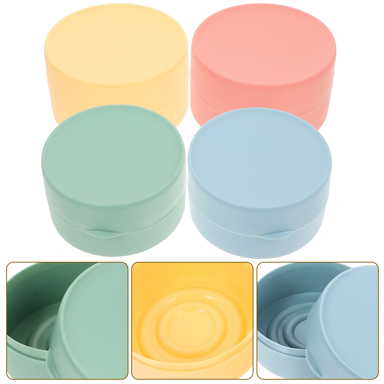 4pcs Portable Container Travel Soap Box Leak-Proof Sturdy Lightweight Shower Soap Dish For Bathroom Gym Camping Hiking Outdoor
4pcs Portable Container Travel Soap Box Leak-Proof Sturdy Lightweight Shower Soap Dish For Bathroom Gym Camping Hiking Outdoor