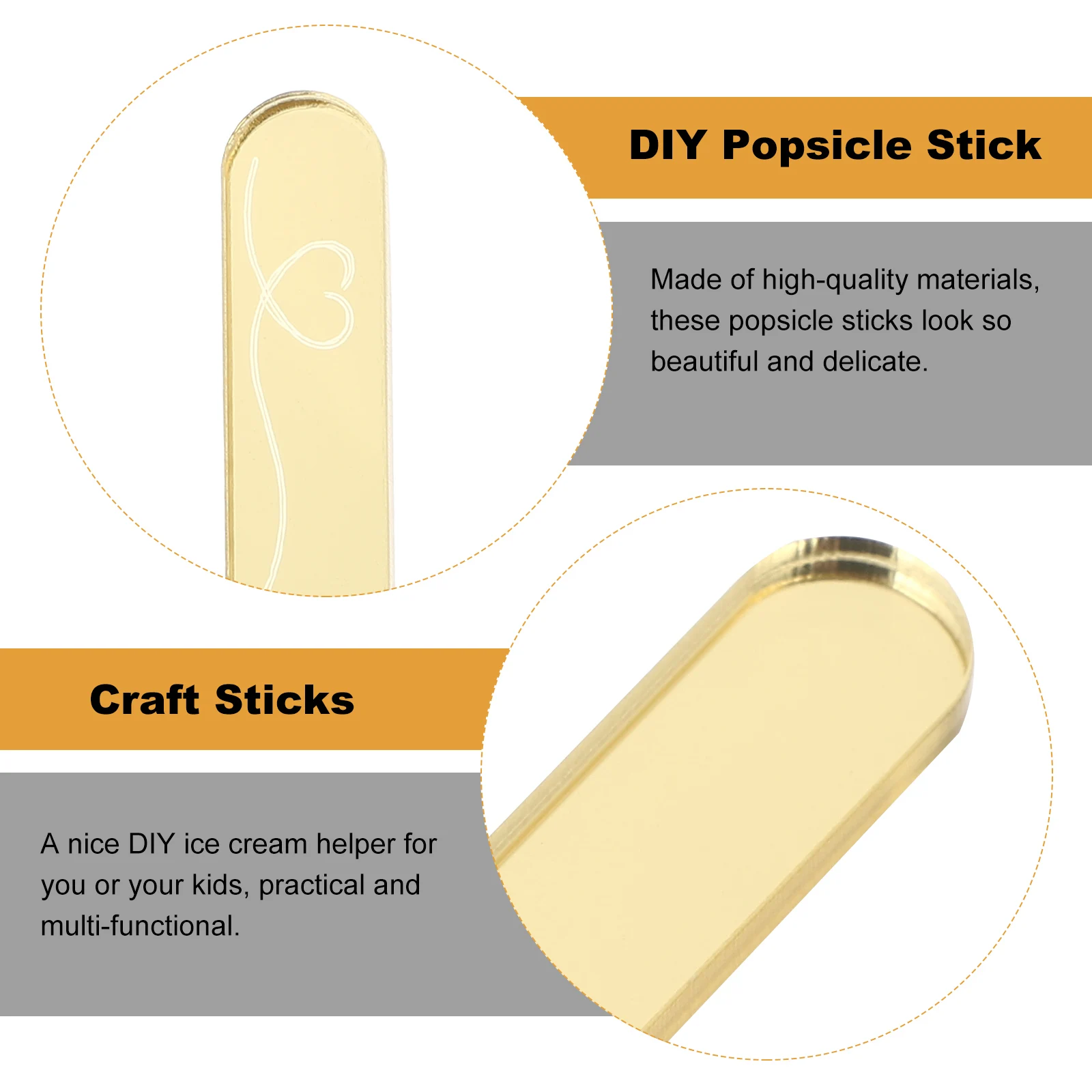 20pcs DIY Snow Ice Cream Sticks Popsicle Craft Tools Reusable Multi-functional Cake Party Birthday Supplies Craft Sticks DIY
20pcs DIY Snow Ice Cream Sticks Popsicle Craft Tools Reusable Multi-functional Cake Party Birthday Supplies Craft Sticks DIY