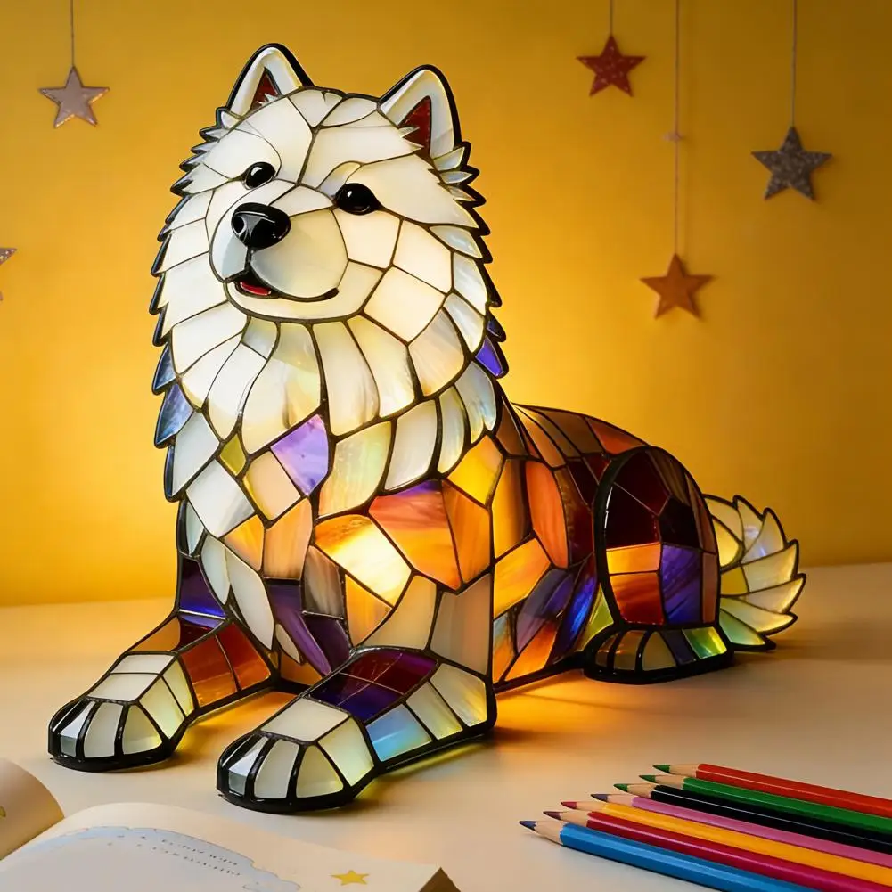 Led Dog Lamp 3d Dog Resin Table Lamp Led Night Light Warm Glow Cute Pet Dogs Home Decor Retro Stained Art Bedside Lamp for Dog
Led Dog Lamp 3d Dog Resin Table Lamp Led Night Light Warm Glow Cute Pet Dogs Home Decor Retro Stained Art Bedside Lamp for Dog