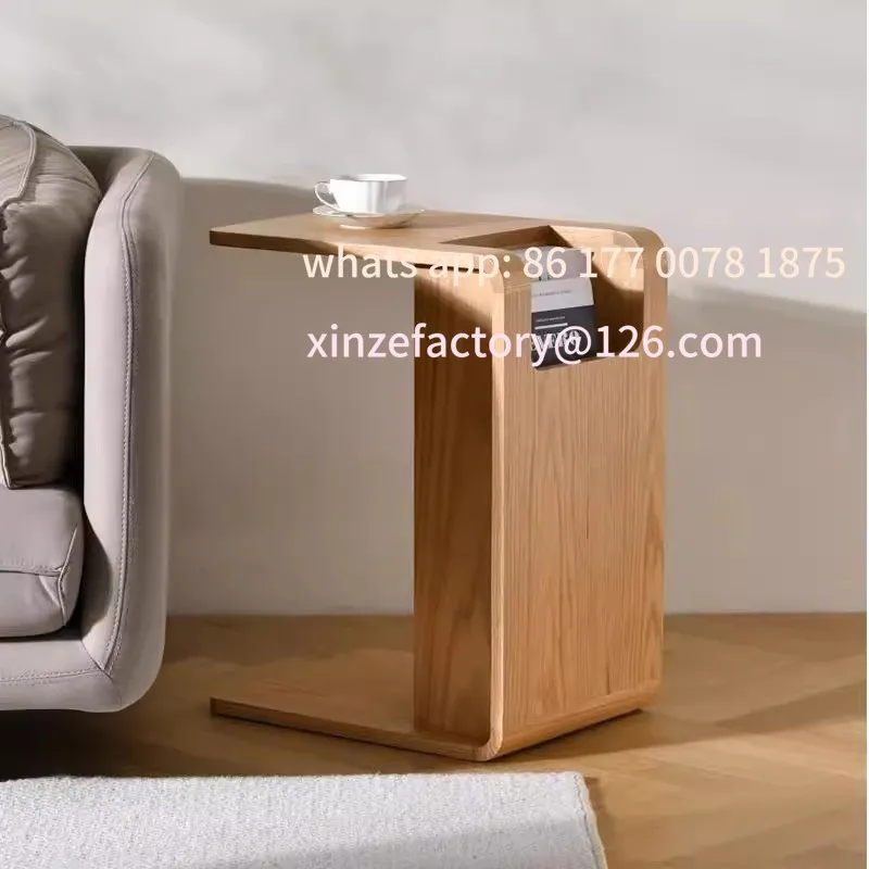 Customizable Solid Wood Sofa Side Table Magazine Side Table Wabi-sabi Style Modern Side Cabinet C-shaped
Customizable Solid Wood Sofa Side Table Magazine Side Table Wabi-sabi Style Modern Side Cabinet C-shaped