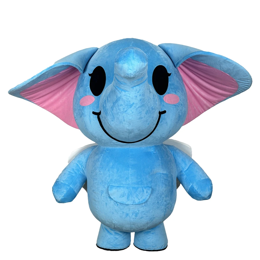Blue Dumbo Inflatable Costume Cosplay Mascot Adult Character Halloween Carnival Party Props Plush Costume
Blue Dumbo Inflatable Costume Cosplay Mascot Adult Character Halloween Carnival Party Props Plush Costume