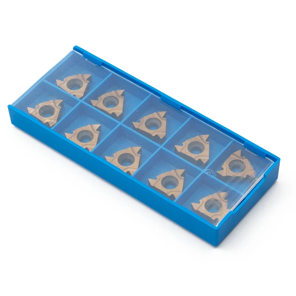 16ER Ag60 Blade Tools 10pcs/set AG60 Replacement Thread BP010 Blade Carbide Inserts Kit Parts For Lathe TurningTools
16ER Ag60 Blade Tools 10pcs/set AG60 Replacement Thread BP010 Blade Carbide Inserts Kit Parts For Lathe TurningTools
