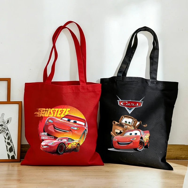 Cars Lightning McQueen Boys Black Canvas Fabric Handbag Disney Movie Cute Kids Large Shopping Pack Vogue Man Pocket Shoulder Bag
Cars Lightning McQueen Boys Black Canvas Fabric Handbag Disney Movie Cute Kids Large Shopping Pack Vogue Man Pocket Shoulder Bag