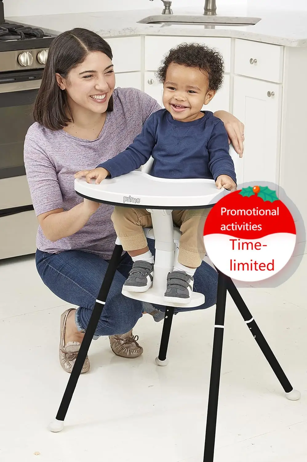 Primo Cozy Tot Deluxe Convertible Folding High Chair & Toddler Chair - Portable Foldable Baby Chair/Toddlers Highchair - Travel
Primo Cozy Tot Deluxe Convertible Folding High Chair & Toddler Chair - Portable Foldable Baby Chair/Toddlers Highchair - Travel
