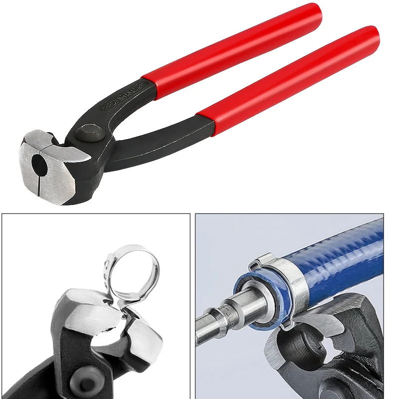 Car Hose Clamp Pliers Alloy Steel Ear Clamp Pliers Front and Side Jaw Ear Clamp Pincers Crimping Tool Install Remove Crimp Clamp
Car Hose Clamp Pliers Alloy Steel Ear Clamp Pliers Front and Side Jaw Ear Clamp Pincers Crimping Tool Install Remove Crimp Clamp