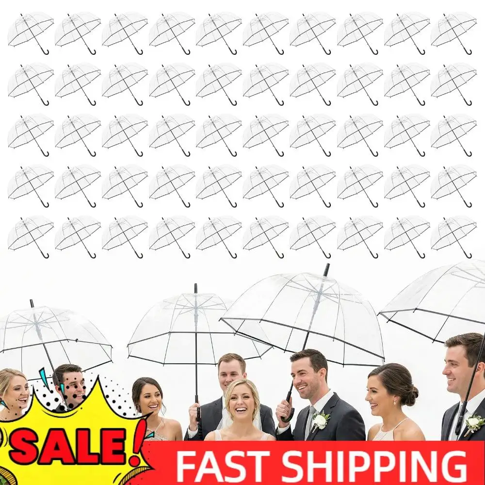 Большой прозрачный зонт-купол 52 дюйма с автоматическим открыванием, классической ручкой-крючком, бирками «Спасибо» и веревкой – свадебные сувениры для гостей
Большой прозрачный зонт-купол 52 дюйма с автоматическим открыванием, классической ручкой-крючком, бирками «Спасибо» и веревкой – свадебные сувениры для гостей