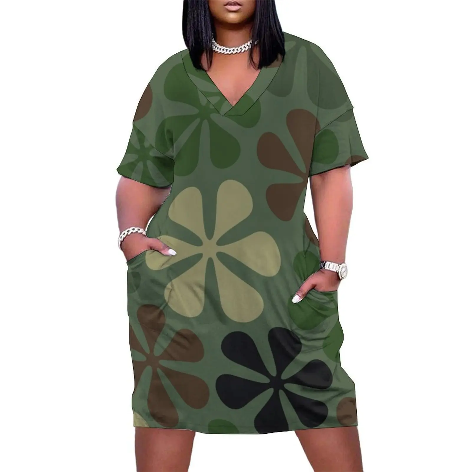 Abstract Flower Camouflage Loose Pocket Dress summer dresses ladies 2025 summer outfits for women 2025 Woman dresses
Abstract Flower Camouflage Loose Pocket Dress summer dresses ladies 2025 summer outfits for women 2025 Woman dresses