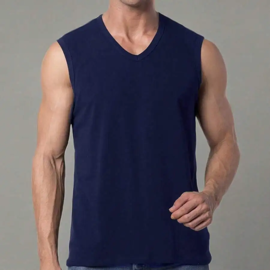 Mens Sleeveless V-Neck Tank Top Cotton Casual Basic Top
Mens Sleeveless V-Neck Tank Top Cotton Casual Basic Top