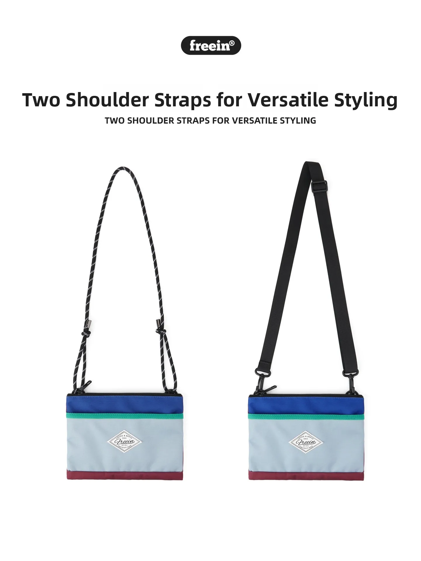 Freein Original Printed Crossbody Bag with Dual Straps Casual Coin Phone Small Satchel Polyester Zipper Closure U...
Freein Original Printed Crossbody Bag with Dual Straps Casual Coin Phone Small Satchel Polyester Zipper Closure U...