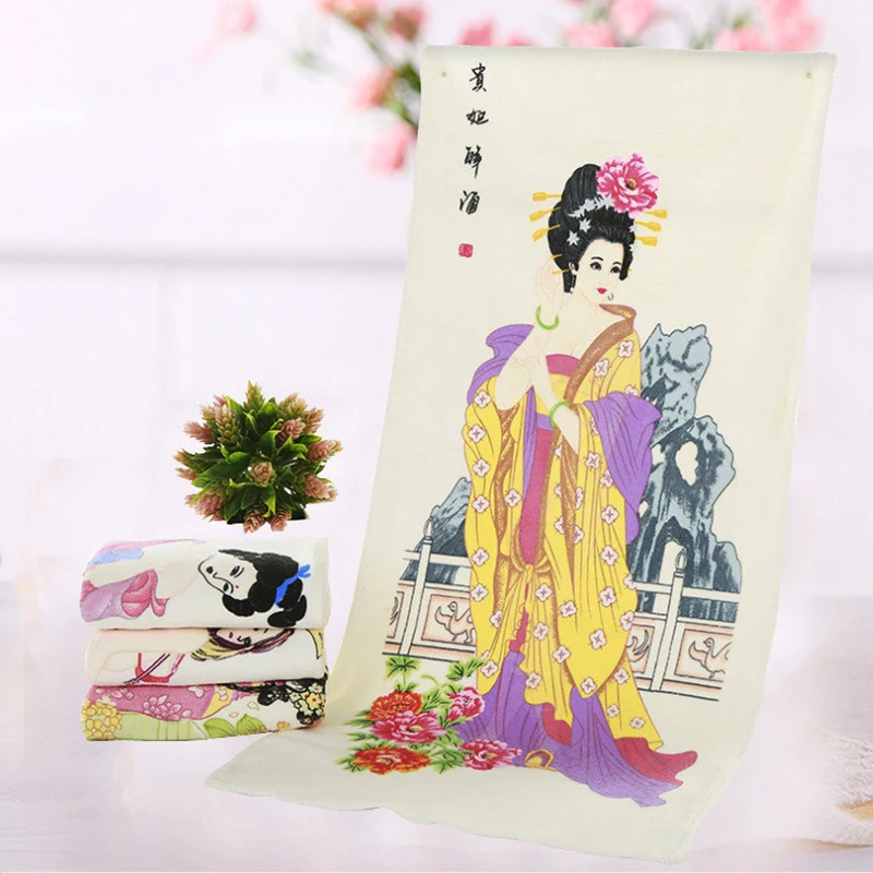 Japanese Style Tea Towels for Ladies Creative Colorful Towel Becomes Beautiful Encounter with Warm Water, Ancient Beauty Picture
Japanese Style Tea Towels for Ladies Creative Colorful Towel Becomes Beautiful Encounter with Warm Water, Ancient Beauty Picture