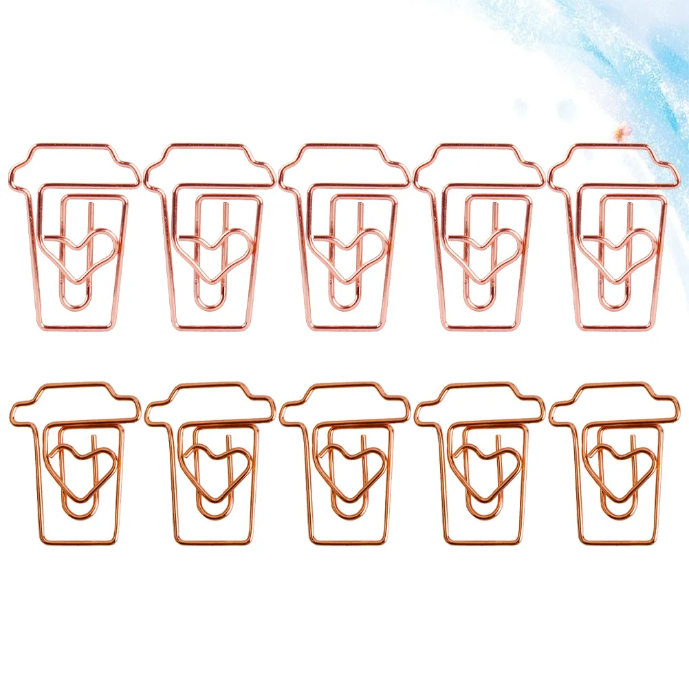 24pcs Coffee Cup Paper Clips Alloy Creative Metal Note Clip For Office School Supplies Bookmark Photo Organizer Reusable Clips
24pcs Coffee Cup Paper Clips Alloy Creative Metal Note Clip For Office School Supplies Bookmark Photo Organizer Reusable Clips
