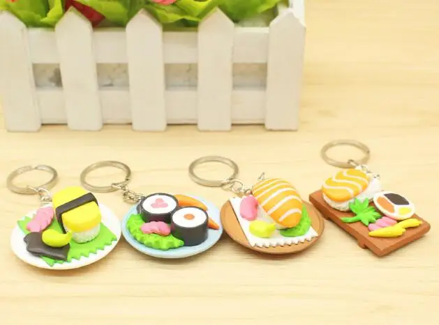 100pcs/lot Japanese sushi Keychain Lovely Key Chain Schoolbag Backpack Charm Pendant resin sushi key ring
100pcs/lot Japanese sushi Keychain Lovely Key Chain Schoolbag Backpack Charm Pendant resin sushi key ring