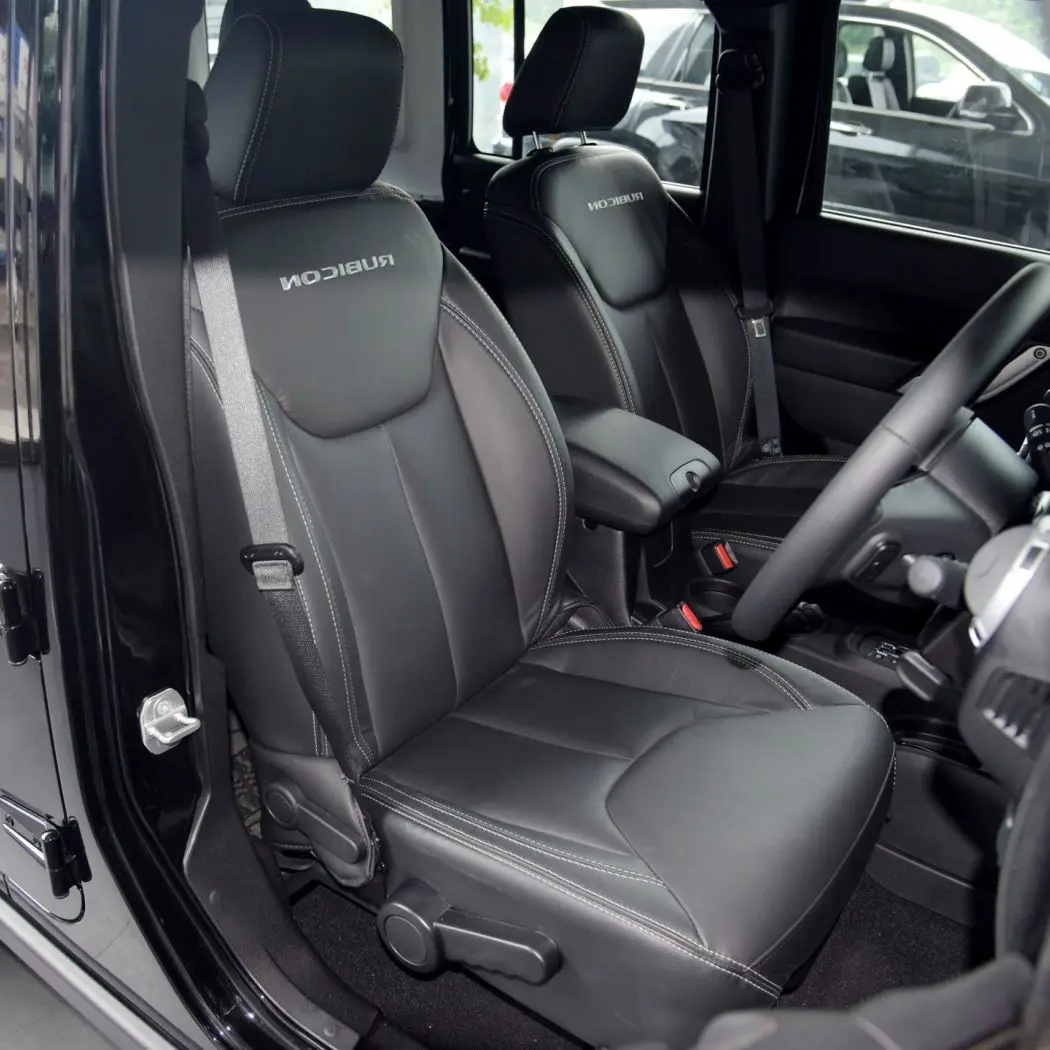 For Jeep Wrangler III Unlimited JK 2005- 2016 Custom Faux Leather Car Seat Covers For 2 Front Seats Only Interior Accessories
For Jeep Wrangler III Unlimited JK 2005- 2016 Custom Faux Leather Car Seat Covers For 2 Front Seats Only Interior Accessories