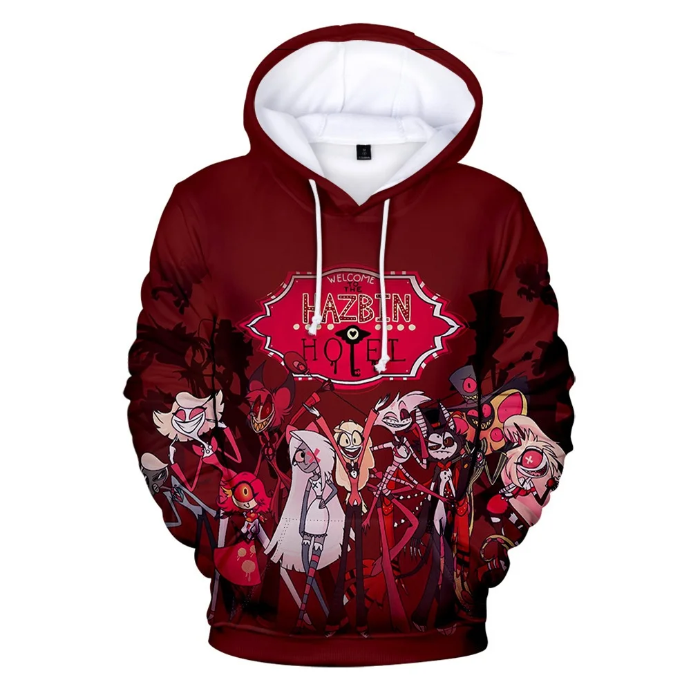 Fashion Anime Pattern Hoodies For Men 3D Hazbin Hotel Print Tops Street Harajuku Unisex Clothes Autumn Winter Casual Sweatshirts
Fashion Anime Pattern Hoodies For Men 3D Hazbin Hotel Print Tops Street Harajuku Unisex Clothes Autumn Winter Casual Sweatshirts