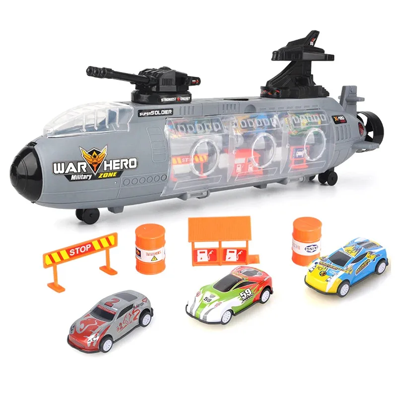 TEMIKIDS Children's Toy Sliding Warship Submarine With Alloy Car Racing Plastic Model Car Tank Model Toys For Boy B051
TEMIKIDS Children's Toy Sliding Warship Submarine With Alloy Car Racing Plastic Model Car Tank Model Toys For Boy B051