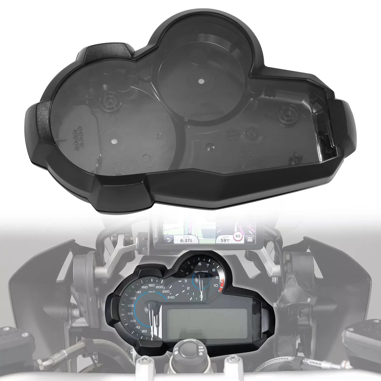 Motorcycle Speedometer Instrument Housing Cover For BMW R1200GS Adventure 2013-2017
Motorcycle Speedometer Instrument Housing Cover For BMW R1200GS Adventure 2013-2017