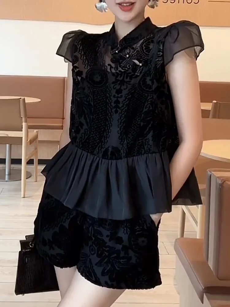 Новый китайский топ с вышивкой, тяжелый рабочий летний новый модный утягивающий женский топ больших размеров с воротником-стойкой ort Sve
Новый китайский топ с вышивкой, тяжелый рабочий летний новый модный утягивающий женский топ больших размеров с воротником-стойкой ort Sve