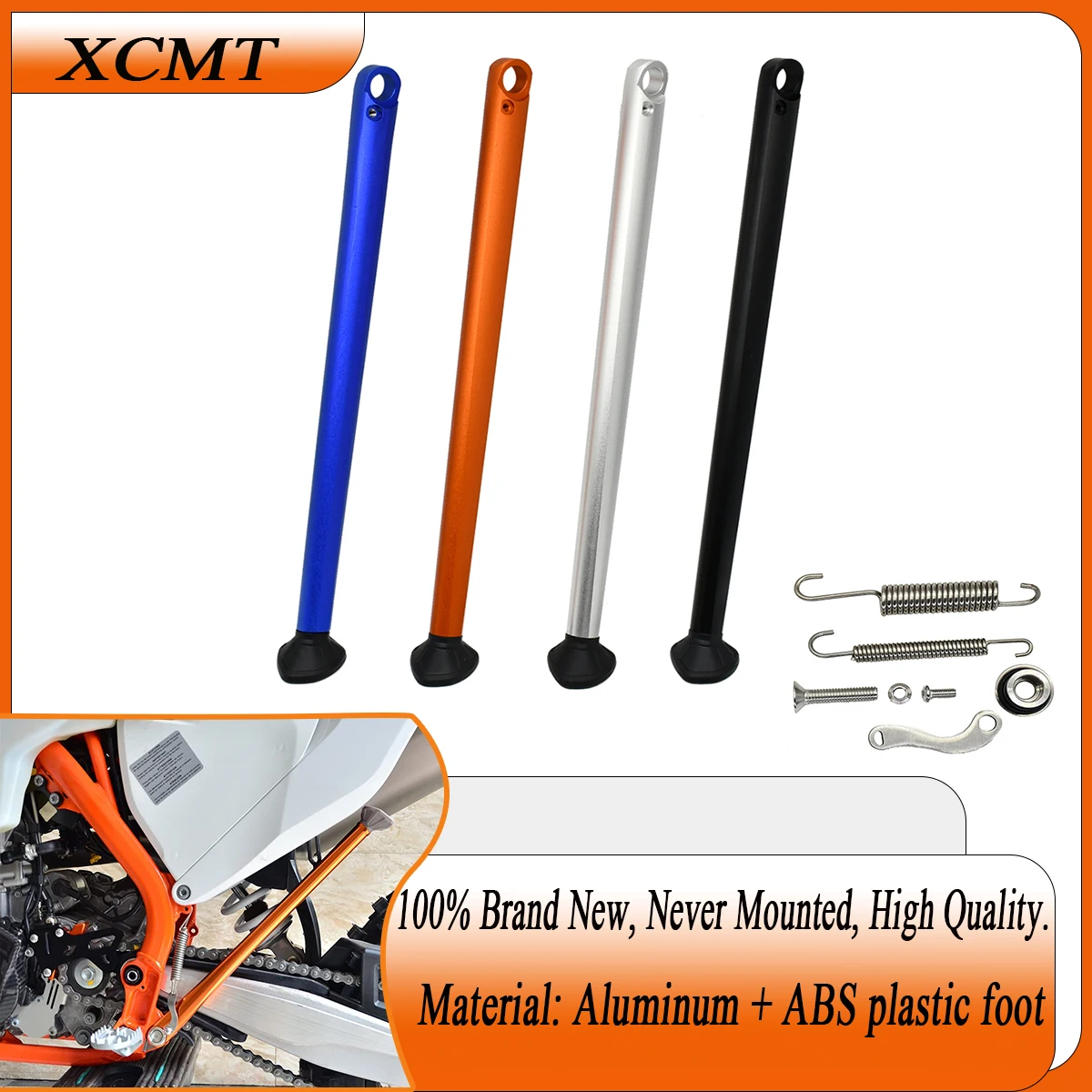 Motorcycle Kickstand Side Stand+Spring Kit For KTM EXC EXC-F XC XC-W XCF XCF-W Six Days 125 150 250 300 350 450 500 2017-2023
Motorcycle Kickstand Side Stand+Spring Kit For KTM EXC EXC-F XC XC-W XCF XCF-W Six Days 125 150 250 300 350 450 500 2017-2023