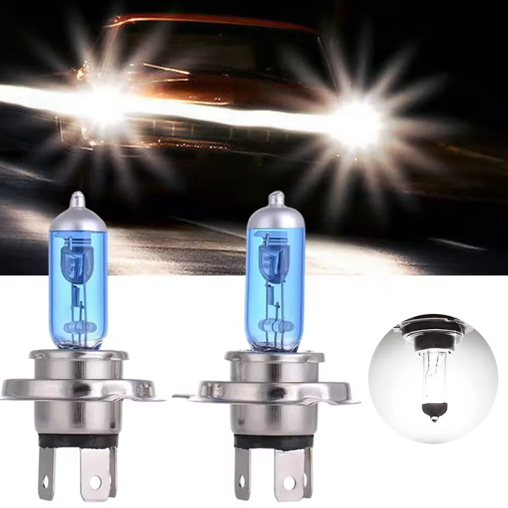 H4 Car Headlight Lights Xenon Halogen Bulbs HB2 White Light Quartz High Brightness Auto Headlamps Long Life Vehicle Light
H4 Car Headlight Lights Xenon Halogen Bulbs HB2 White Light Quartz High Brightness Auto Headlamps Long Life Vehicle Light