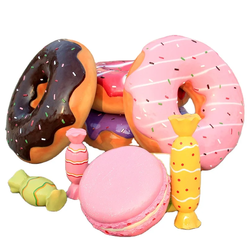 ff-New Design Fiberglass Resin Donuts Sculpture Doughnut Props Candy Sculpture Macarron Statue for Bakery Shop Decoration!
ff-New Design Fiberglass Resin Donuts Sculpture Doughnut Props Candy Sculpture Macarron Statue for Bakery Shop Decoration!