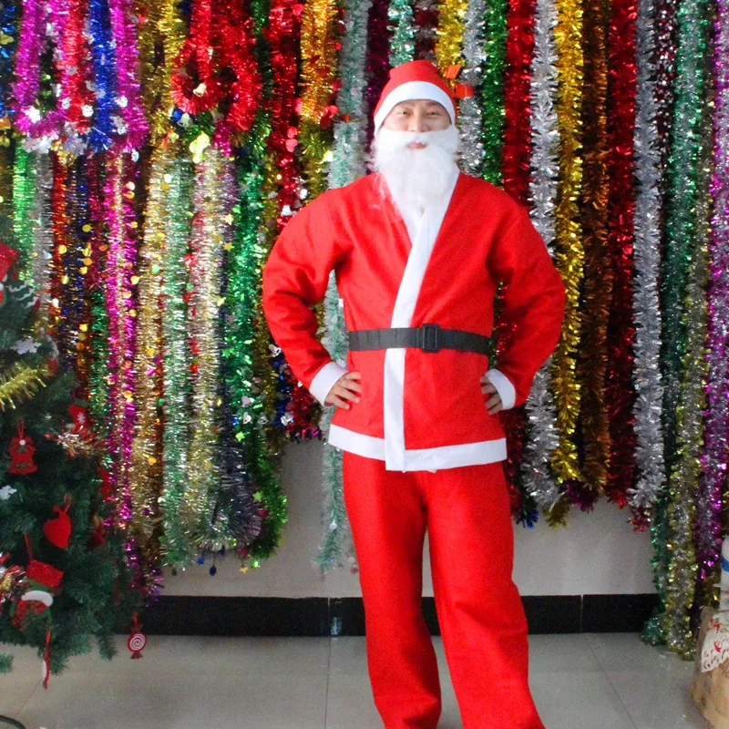Christmas clothes Christmas men's clothes Santa Claus dress up Christmas suit 5-piece set
Christmas clothes Christmas men's clothes Santa Claus dress up Christmas suit 5-piece set