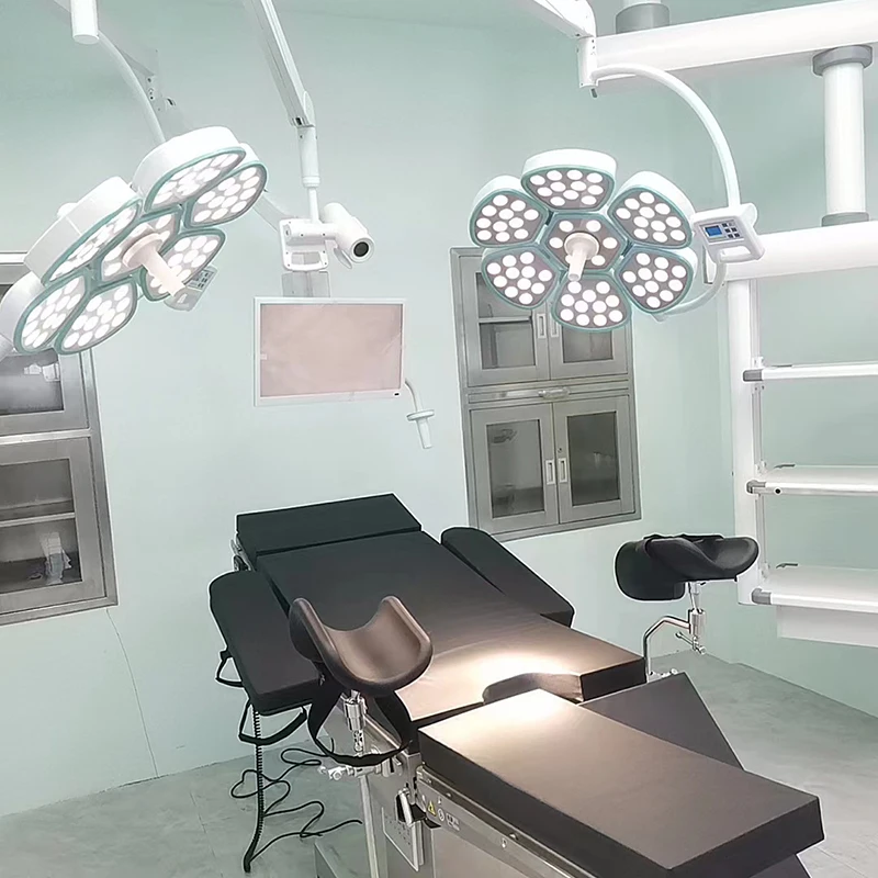 Surgical Operating Lamp Hospital LED Medical Shadowless Theatre Light Veterinary Lamp Mobile Equipment Ceiling Mounted Lamp
Surgical Operating Lamp Hospital LED Medical Shadowless Theatre Light Veterinary Lamp Mobile Equipment Ceiling Mounted Lamp
