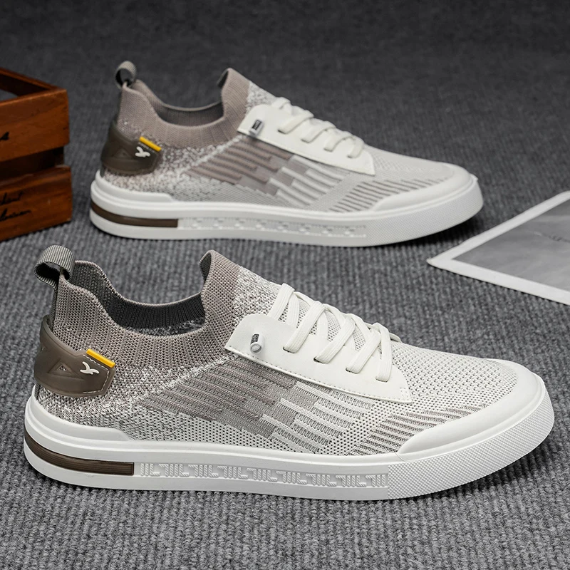 Breathable Fly-Knit Mesh Men's Shoes, Slip-On Casual Sneakers, Versatile Lazy Shoes, No-Tie Design, Super Easy to Put on and Take Off, Soft and Springy Soles for Comfortable Walking
Breathable Fly-Knit Mesh Men's Shoes, Slip-On Casual Sneakers, Versatile Lazy Shoes, No-Tie Design, Super Easy to Put on and Take Off, Soft and Springy Soles for Comfortable Walking