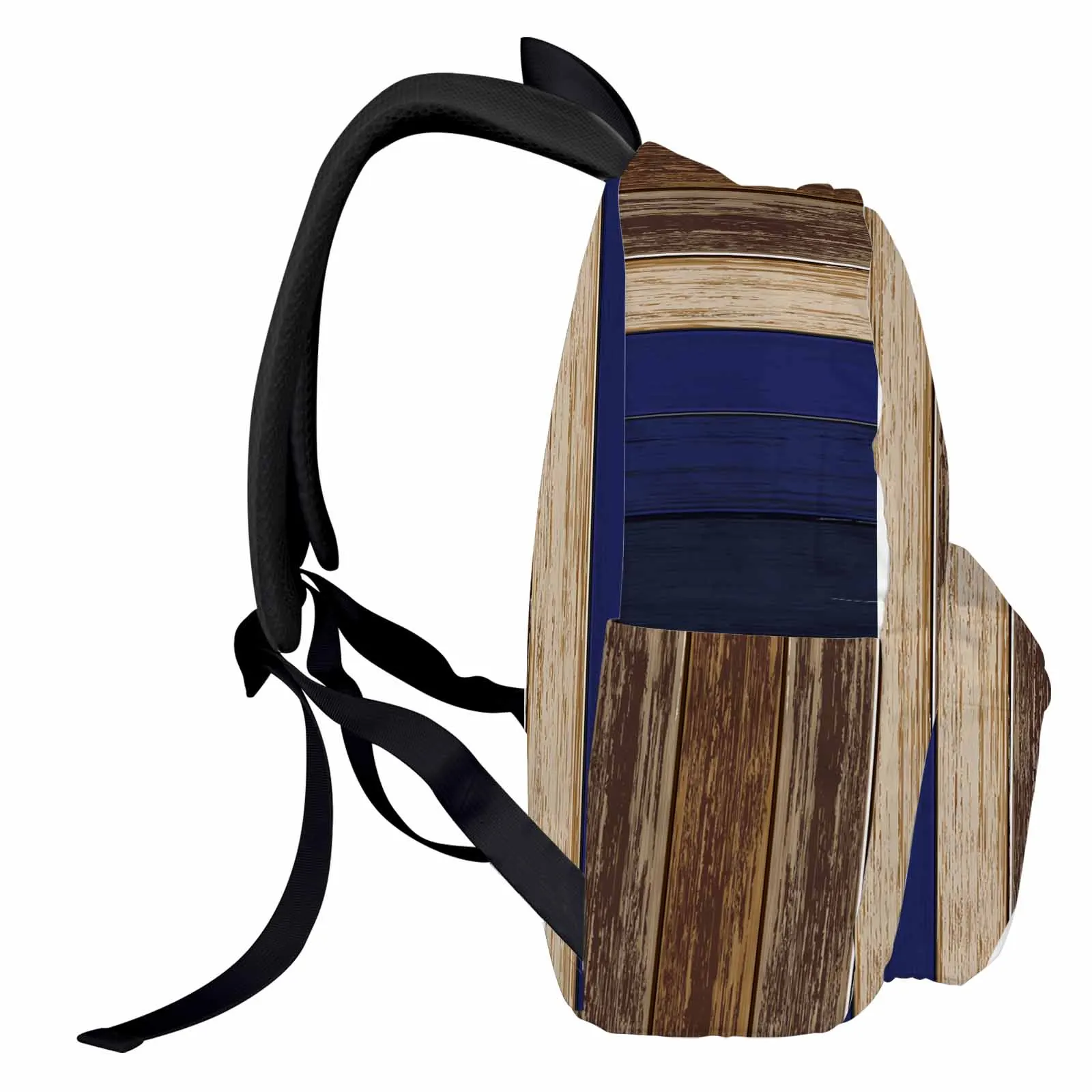 Navy Blue Retro Wood Grain Backpack Teenagers Student School Bags Laptop Custom Backpack for Men Women Travel Bag
Navy Blue Retro Wood Grain Backpack Teenagers Student School Bags Laptop Custom Backpack for Men Women Travel Bag