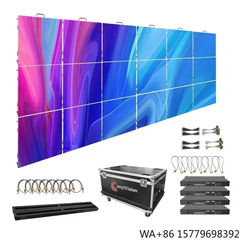 P2.976 Full Color LED Rental Screen Outdoor Advertising Board Display
P2.976 Full Color LED Rental Screen Outdoor Advertising Board Display