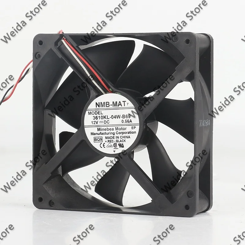 New NMB 5V 24V 48V AC EC 9025 90X90X25MM 9CM Computer Case Temperature control four-wire 3610RL-04W-S56 cooling fan DC 12V 0.48A
New NMB 5V 24V 48V AC EC 9025 90X90X25MM 9CM Computer Case Temperature control four-wire 3610RL-04W-S56 cooling fan DC 12V 0.48A