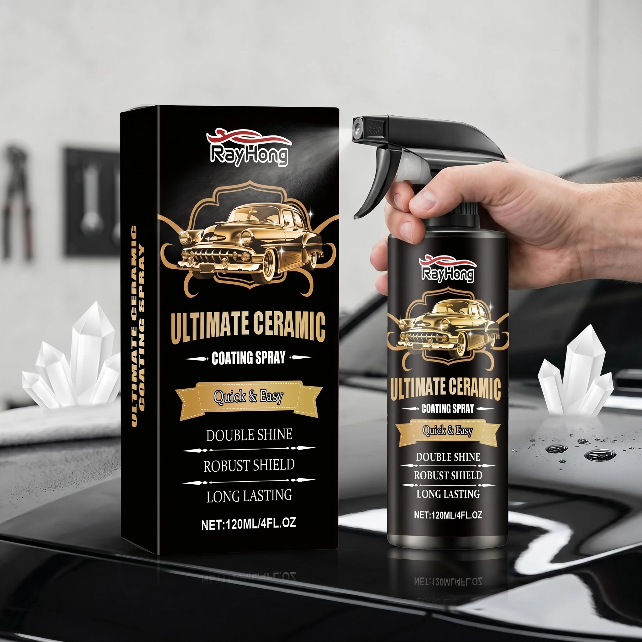 Car Coating Spray Remove Scratch Resist Wear Prevent Dust Adhesion Exterior Renovation Maintenance Multi Functional Repair Agent
Car Coating Spray Remove Scratch Resist Wear Prevent Dust Adhesion Exterior Renovation Maintenance Multi Functional Repair Agent