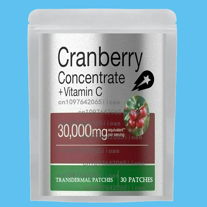 30 пластырей Cranberry Transdermal Patches Plus Dandelion & Uva Ursi - UTI Support Cleanse & Urinary Tract Health
30 пластырей Cranberry Transdermal Patches Plus Dandelion & Uva Ursi - UTI Support Cleanse & Urinary Tract Health