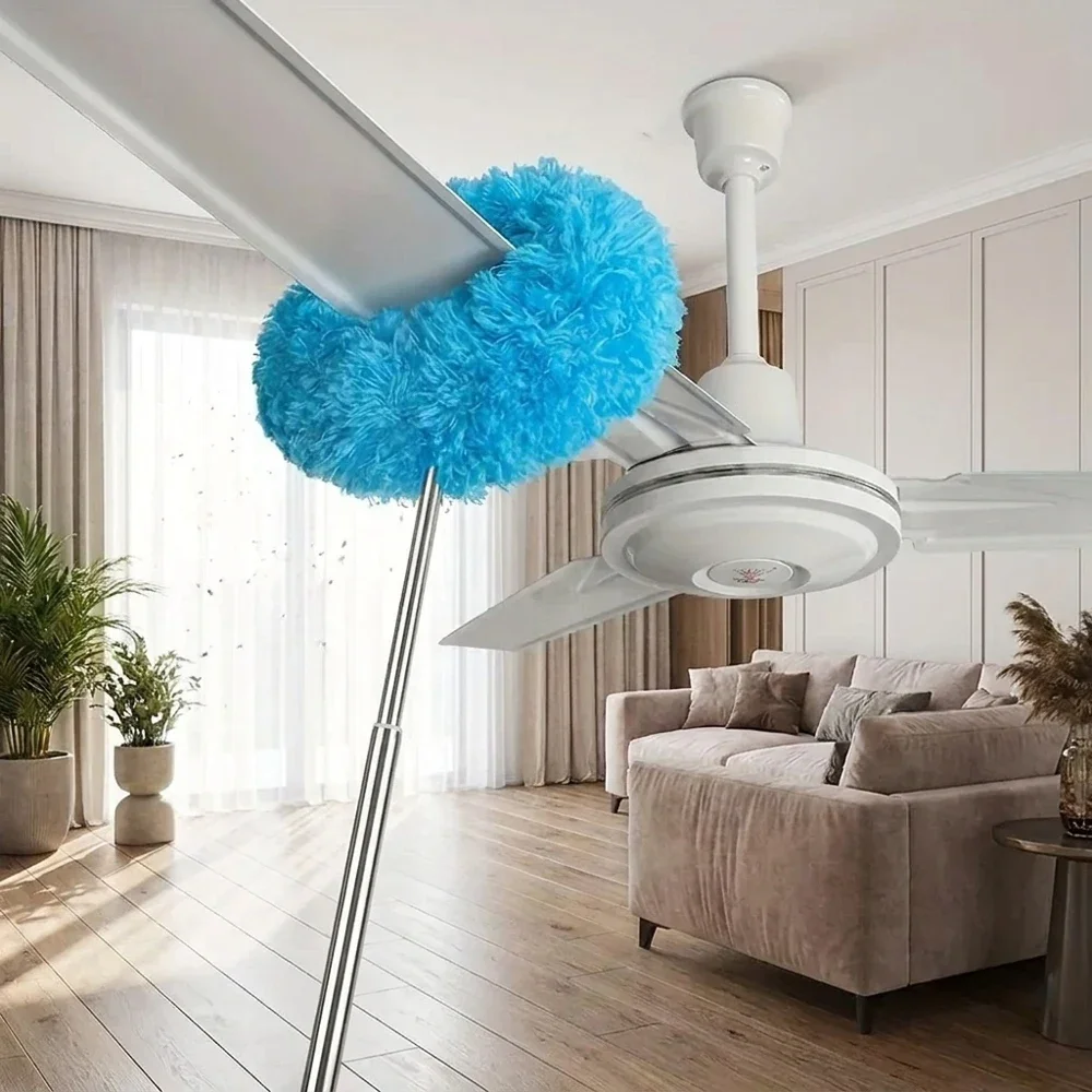 Microfiber Ceiling Fan Duster Extendable Long Handle Dust Locking Reusable Cleaning Brush Effortless Dust Removal Tool For Home
Microfiber Ceiling Fan Duster Extendable Long Handle Dust Locking Reusable Cleaning Brush Effortless Dust Removal Tool For Home