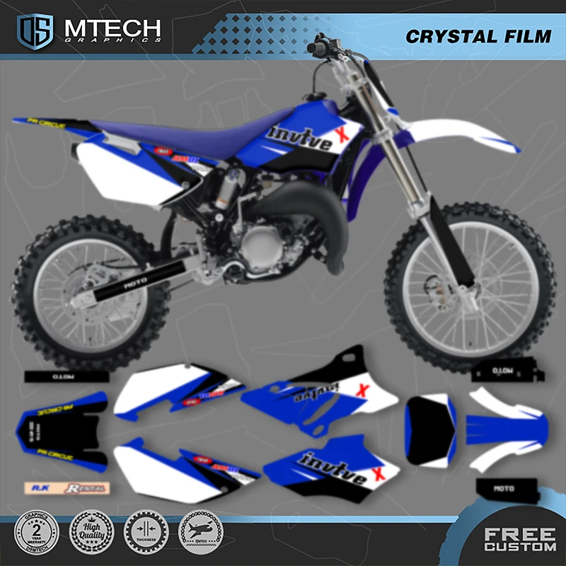 DSMTECH Custom Team Motorcycle Decals Stickers Kits for Yamaha YZ85 YZ 85 2002-2014 Custom Graphics 002
DSMTECH Custom Team Motorcycle Decals Stickers Kits for Yamaha YZ85 YZ 85 2002-2014 Custom Graphics 002