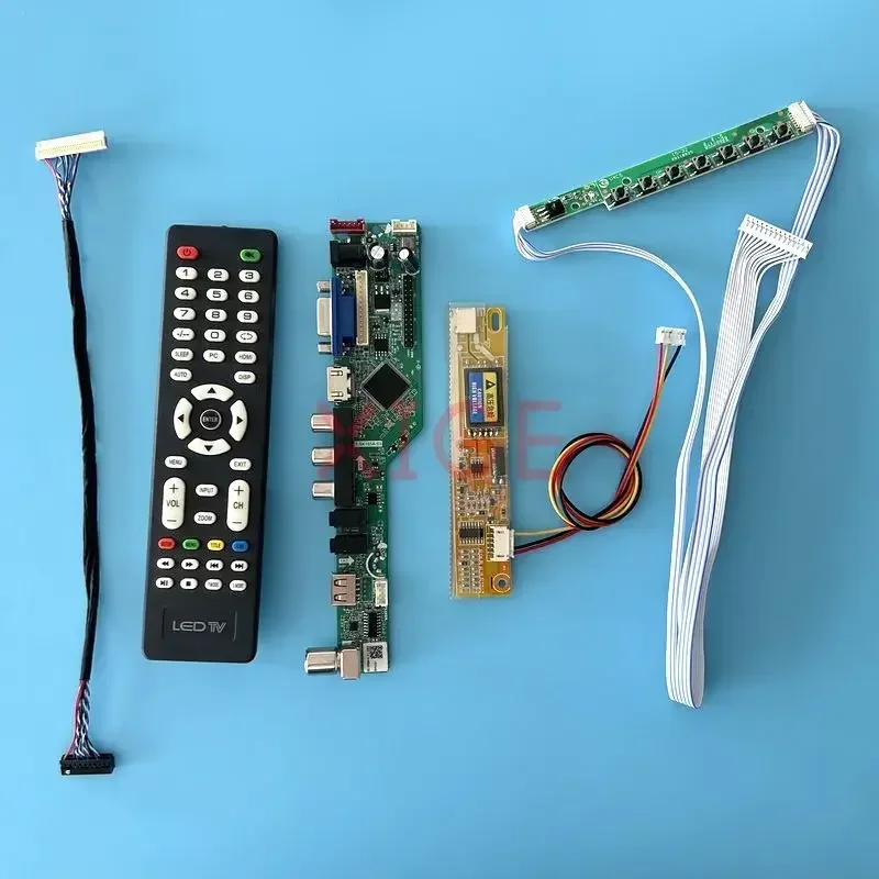 Для LTN141AT02 LTN141AT03 ЖК-драйвер, экран карты контроллера VGA + HDMI + AV + USB + IR 1280*800, аналоговый ТВ 1CCFL, тестовый комплект «сделай сам», 30-контактный LVDS
Для LTN141AT02 LTN141AT03 ЖК-драйвер, экран карты контроллера VGA + HDMI + AV + USB + IR 1280*800, аналоговый ТВ 1CCFL, тестовый комплект «сделай сам», 30-контактный LVDS