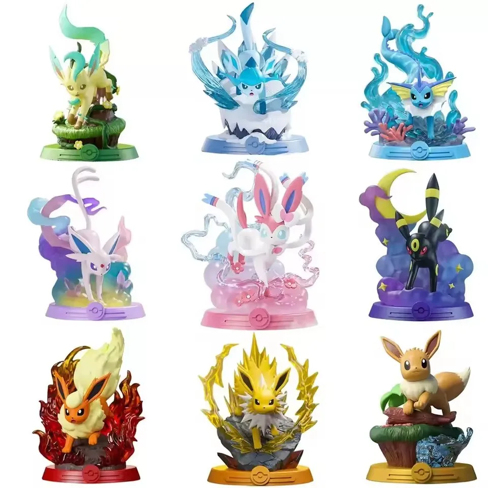 Фигурки покемонов в 9 стилях: Eeveelution, Mirror, Sylveon, Glaceon, Leafeon, Vaporeon, Umbreon, Flareon, аниме-модели, аксессуары.
Фигурки покемонов в 9 стилях: Eeveelution, Mirror, Sylveon, Glaceon, Leafeon, Vaporeon, Umbreon, Flareon, аниме-модели, аксессуары.