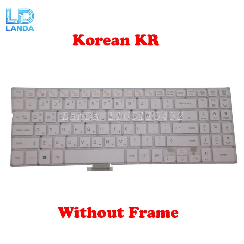 SP KR Keyboard For LG 15U340 15U340-E E.BN37P1 15U340-L L.AT10K 1FK L.AT3SK L.BK35P1 L.BK36P1 L.BK55P1 LR30K LR3DK LT1FK LT38K
SP KR Keyboard For LG 15U340 15U340-E E.BN37P1 15U340-L L.AT10K 1FK L.AT3SK L.BK35P1 L.BK36P1 L.BK55P1 LR30K LR3DK LT1FK LT38K