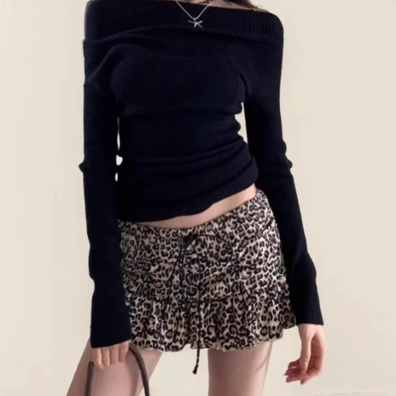 Leopard Print Bandage Cake Skirt 2025 Spring And Summer American Spice Girls Retro A Word Women's Skirt
Leopard Print Bandage Cake Skirt 2025 Spring And Summer American Spice Girls Retro A Word Women's Skirt